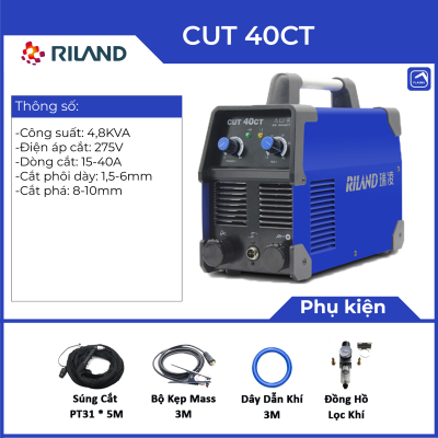 MÁY CẮT PLASMA RILAND CUT 40CT