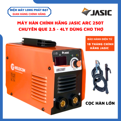 Máy Hàn Que Jasic 250T: Giải Pháp Hàn Chuyên Nghiệp Cho Người Dùng