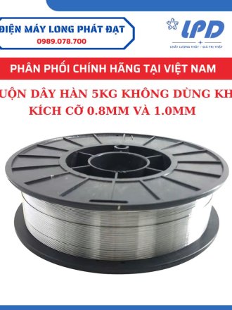 Cuộn dây hàn MIG không dùng khí 5kg - kích cỡ 1.0mm